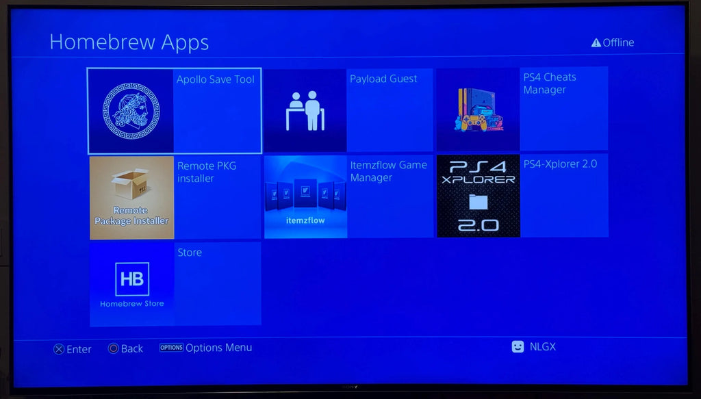 PS4 BD-J Henloader AIO NLGX V2 Disc Fw 9.00-12.52